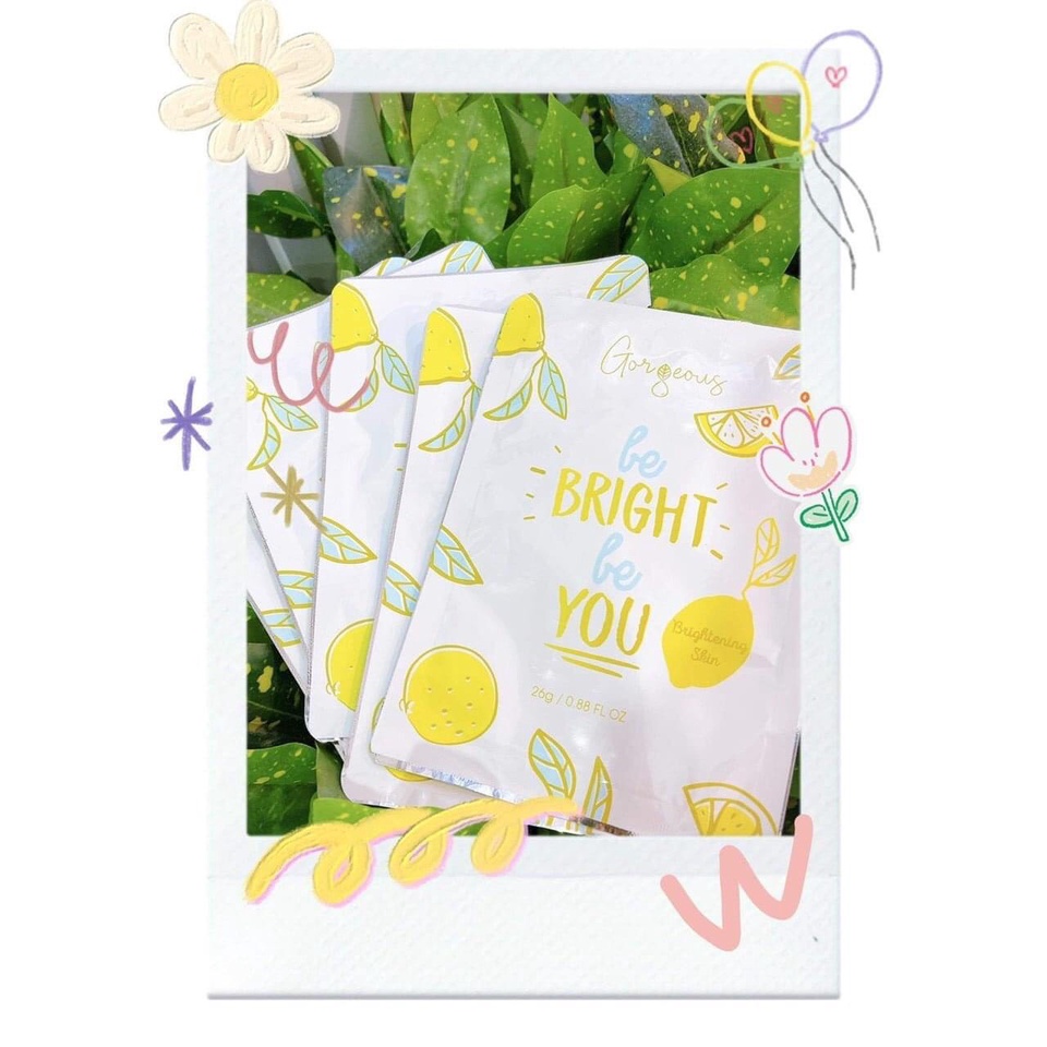 Set Gói Tắm Trắng Chanh, Lemon Giúp Trắng Da