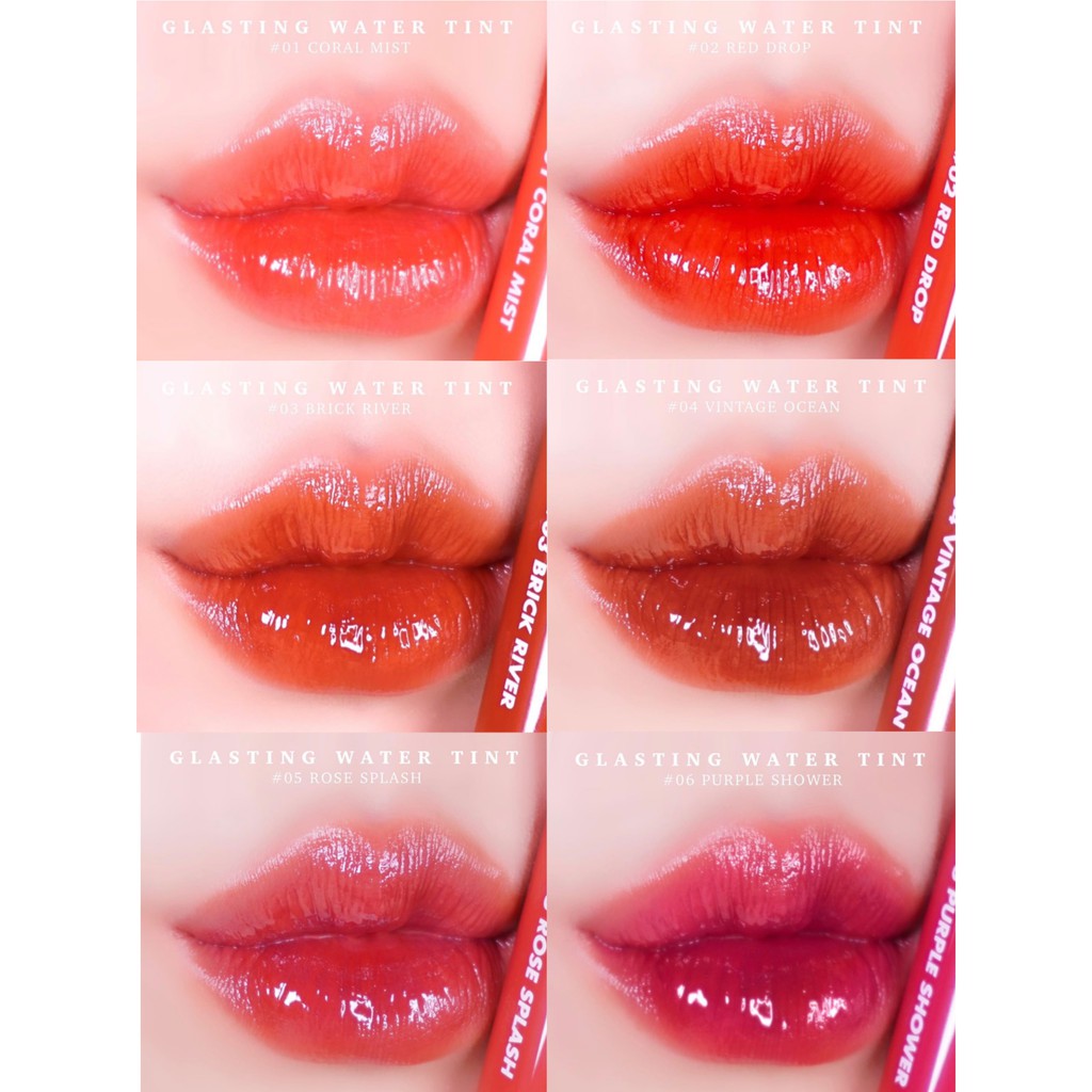 Son Tint Nước Siêu Lì, Lâu Trôi Romand Glasting Water Tint 4g