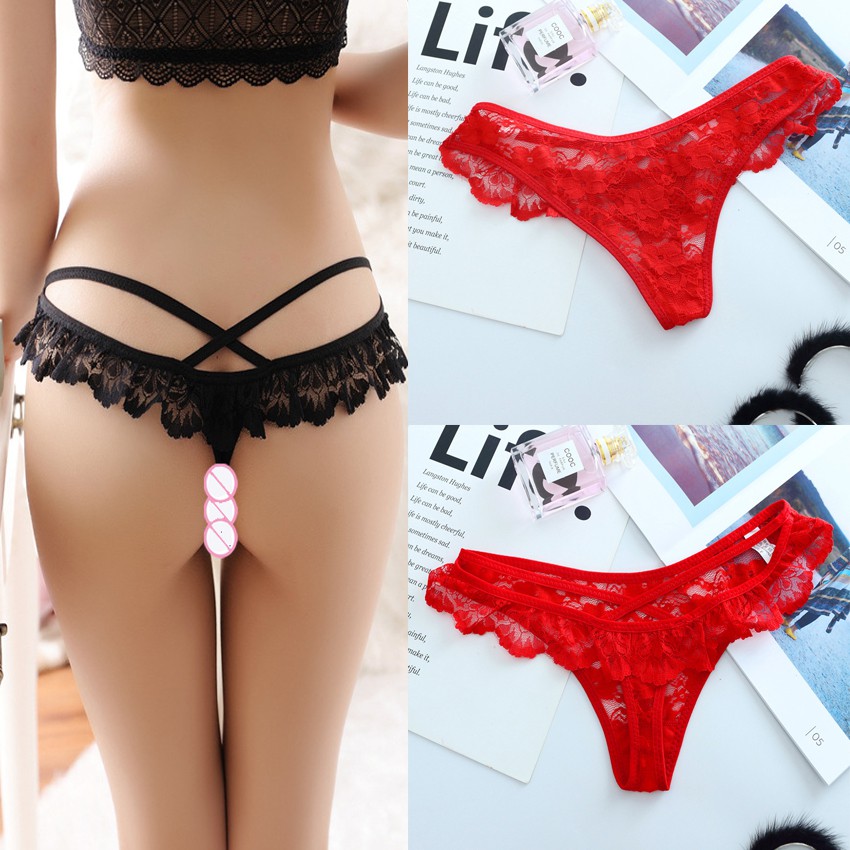 Quần lót nữ ren lọt khe hoạ tiết sexy - Quần lót lọt khe sexy, quần trong, quần chip nữ lọt khe mẫu mới | BigBuy360 - bigbuy360.vn