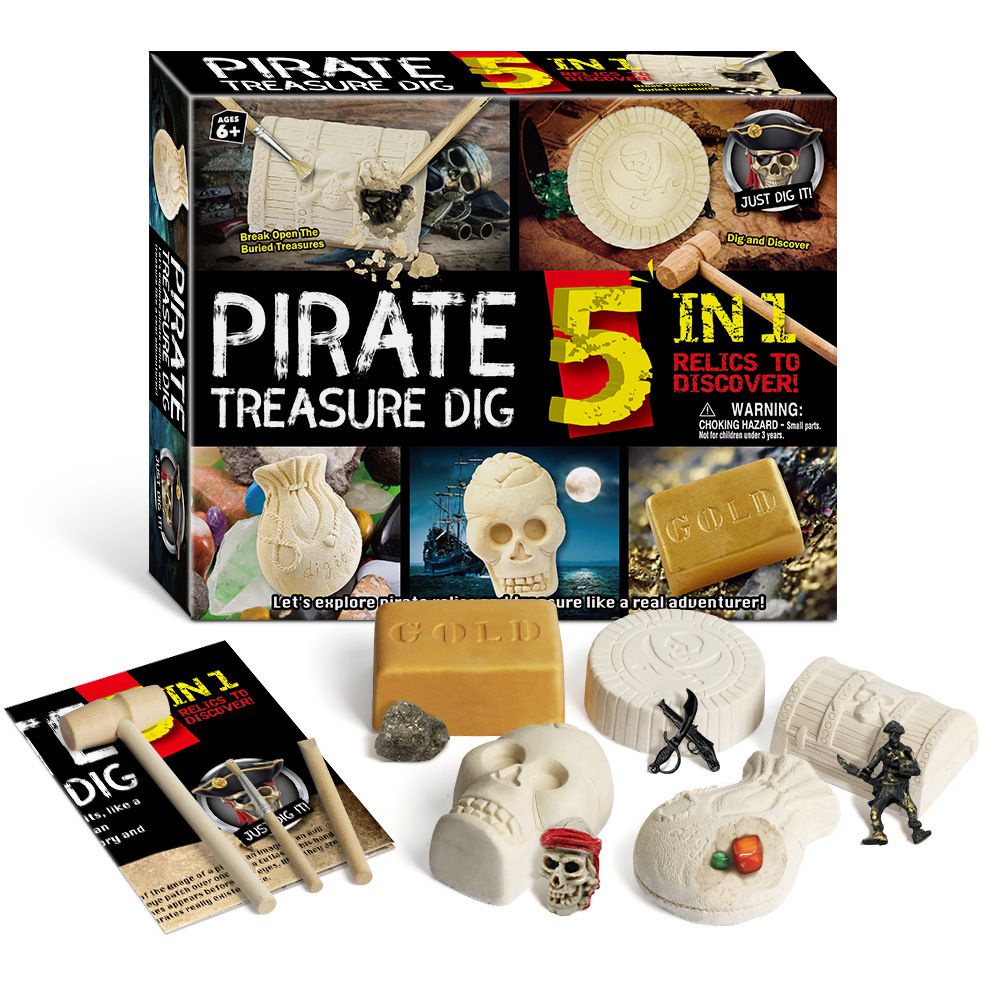 Ready Stock !!! Dig It Up Kit Mining Excavation Educational Toys Kids STEM Projects Activities Christmas Gift