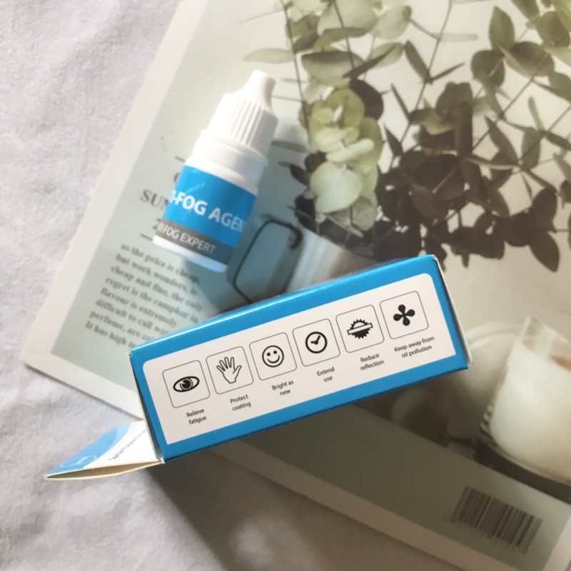 Dung dịch anti - fog lau kính mắt, 100% chống Mờ Kính, Chống mờ hơi thở, tiện dụng khi đeo khẩu trang [Siêu rẻ] | BigBuy360 - bigbuy360.vn