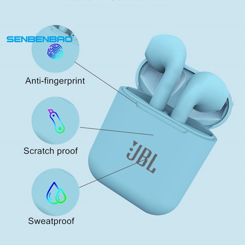 Tai nghe bluetooth i12 Không Dây Bluetooth 5.1 chất lượng âm thanh trầm tuyệt vời tích hợp micro