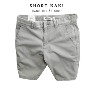 Quần short nam – quần dùi nam chất kaki cao cấp, chất dày dặn, co dãn sk10