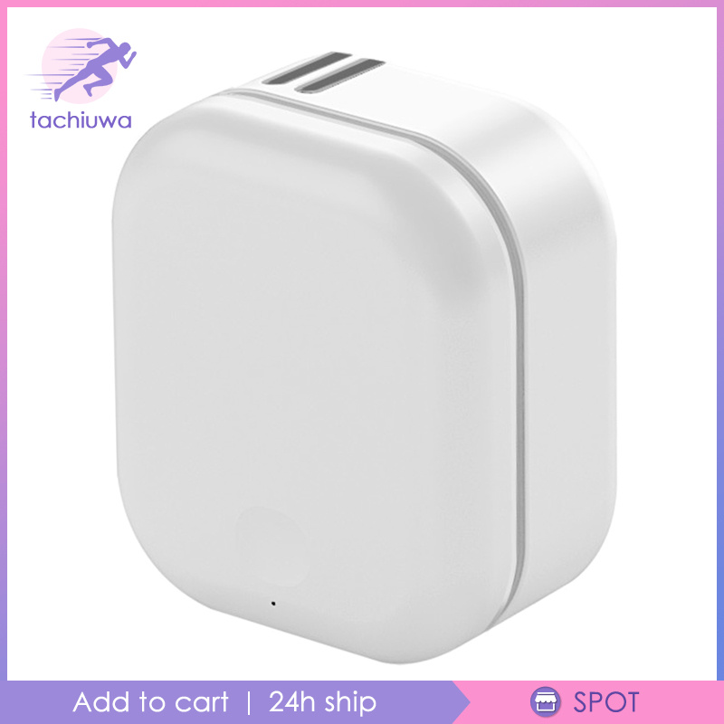[TACHIUWA]Mini USB Waist Hanging Hands-Free Fan Rechargeable Battery 3 Speed