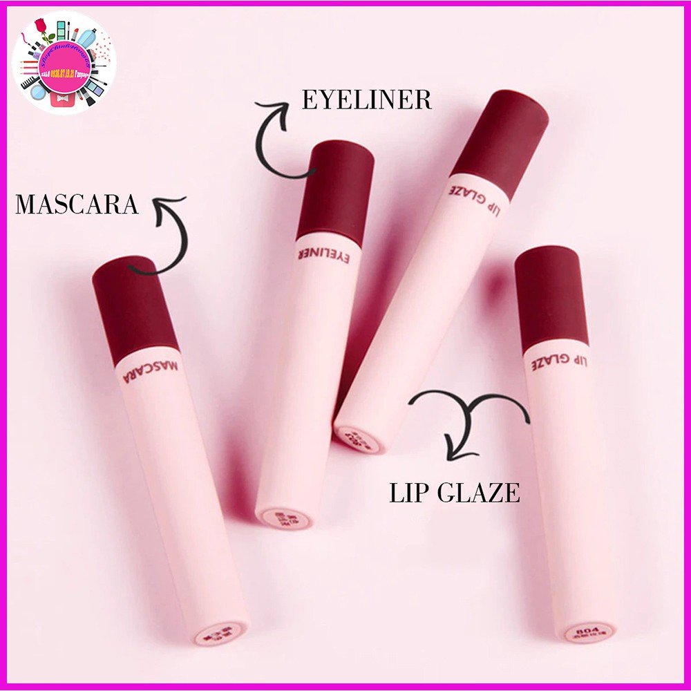 Set Trang Điểm PRO LIGHT: 1 Mascara + 1 Kẻ Mắt + 2 Son Lì của Feng Hang Hot Trend 2021 | BigBuy360 - bigbuy360.vn