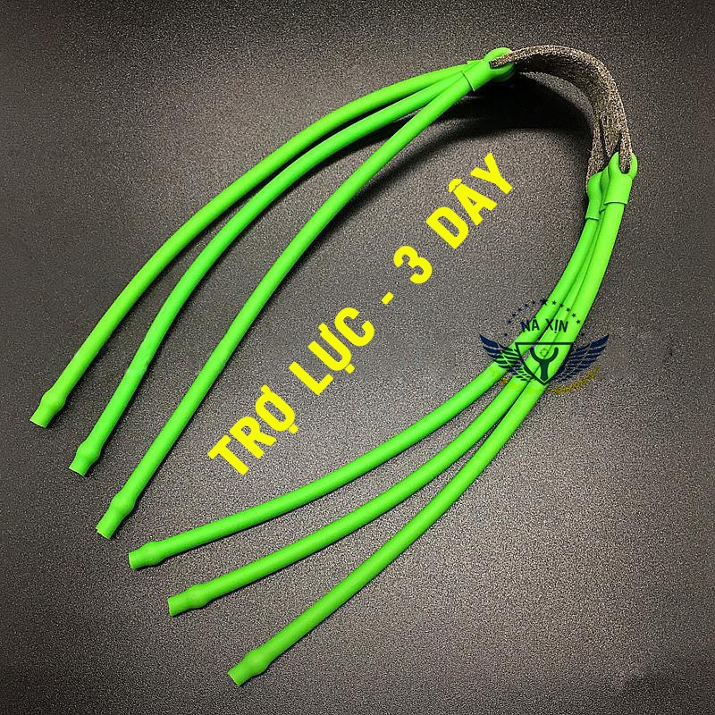 5 Dây Thun Tròn Bắn Cá 3 Sợi - Hàng Siêu Cấp 3 Sợi Mỗi Bên Da Trợ Lực Siêu Vip