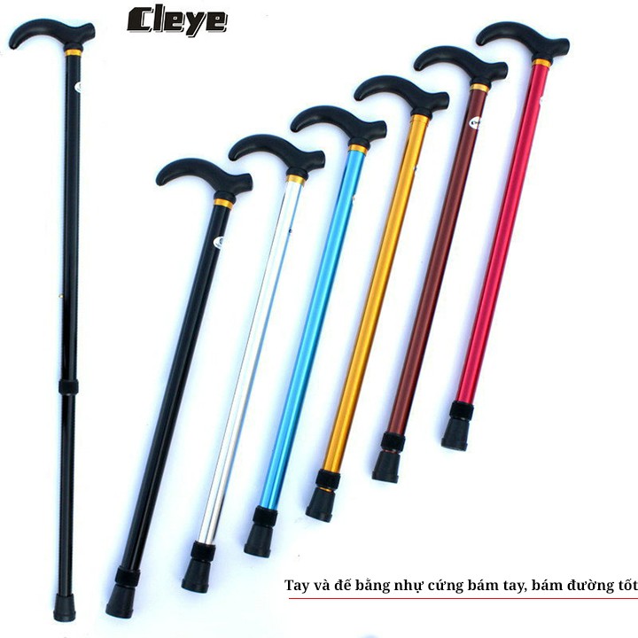Gậy hổ trợ cho người già bằng hộp kim nhôm siêu nhẹ GA1