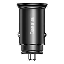 SHIP HOẢ TỐC - Tẩu Sạc cốc sạc xe oto xe hơi BASEUS 30W 2 cổng typeC+USB sạc nhanh