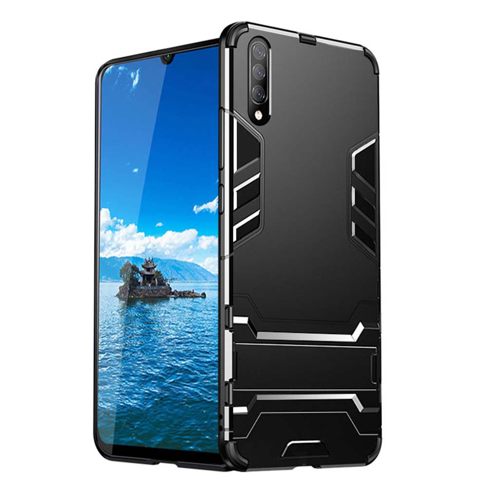 Ốp điện thoại chống sốc có giá đỡ cho Samsung Galaxy A7 A6 A6+ A8 A8+ A9 2018 A9S A31 A12 A51 A21S A50S A30S A71 A20S A30