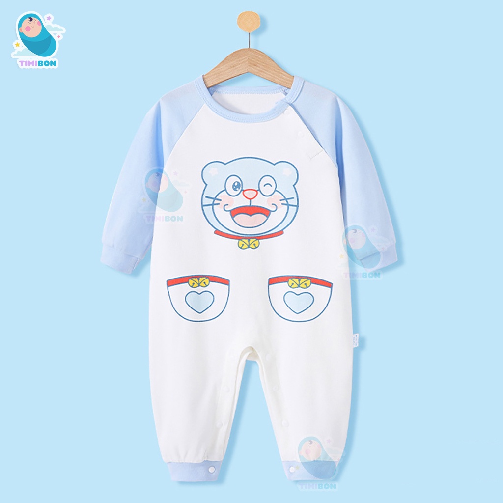 Quần Áo Trẻ Em Bộ Body Dài Tay Cho Bé Trai Bé Gái Sơ Sinh Đến 24 Tháng Tuổi - [BDD25]