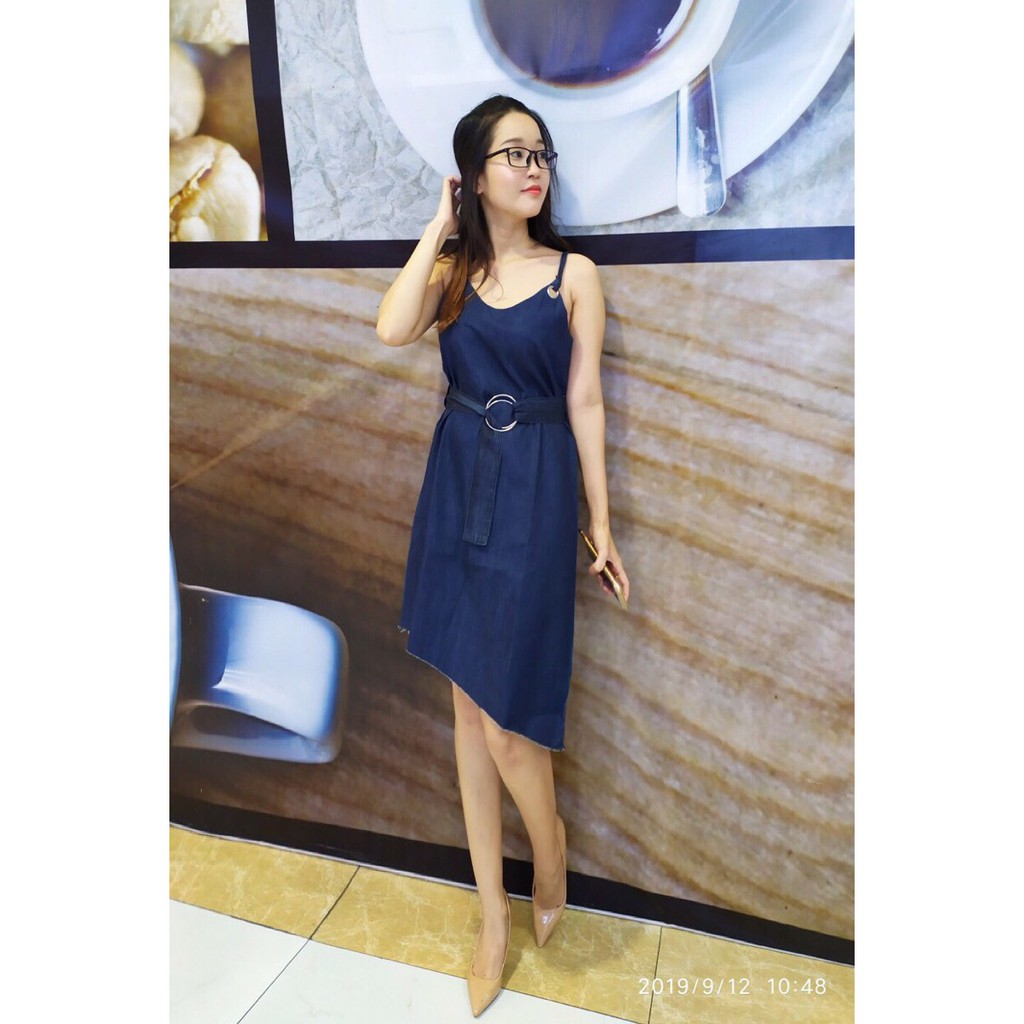 Ảnh Thật Đầm Jeans 2 dây | BigBuy360 - bigbuy360.vn