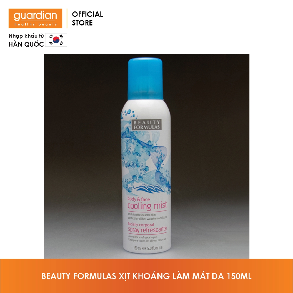 Xịt khoáng làm mát da Beauty Formulas Body & Face Cooling Mist 150ml | BigBuy360 - bigbuy360.vn