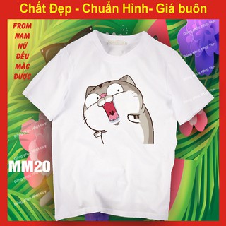Áo thun mèo béo cat ami m20, chất đẹp, bao đổi trả - Ngộ nghĩnh, dễ thương