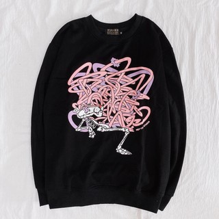 Áo Nỉ Sweater Nhện hình thật form unisex