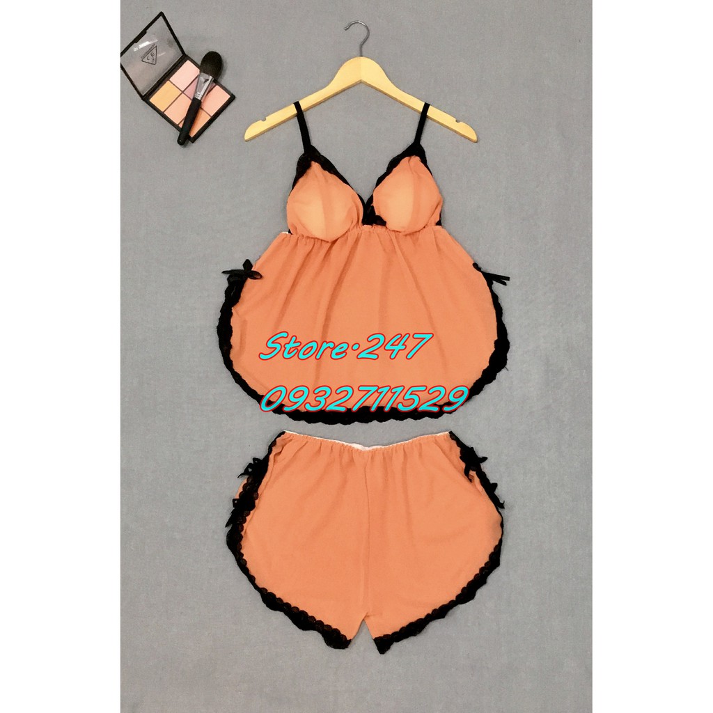 [SIEZ 60-90KG] ĐỒ NGỦ VOAN MỎNG DỄ THƯƠNG CÓ MÚT, ĐỒ CỠ LỚN HÀNG XƯỞNG NHÀ MAY BAO ĐẸP ĐƯỜNG MAY KỸ | BigBuy360 - bigbuy360.vn