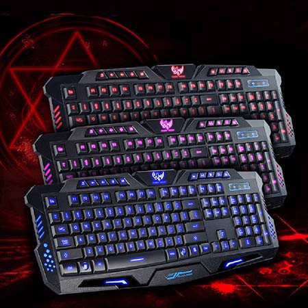 Bàn Phím Game Led Đổi Màu MS1064