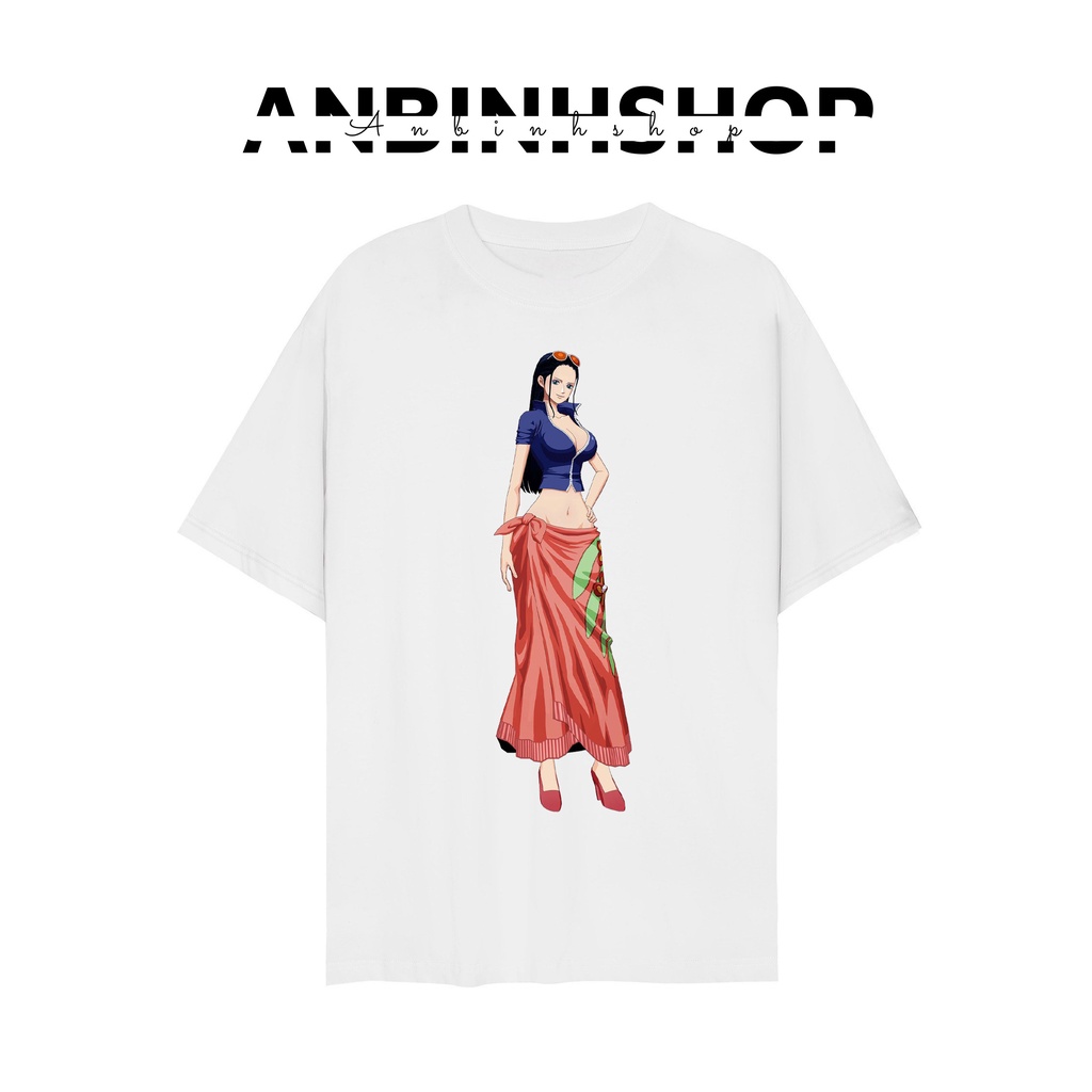 Áo thun unisex - Áo phông nam nữ in hình Nico Robin siêu đẹp chất vải mềm mịn mát