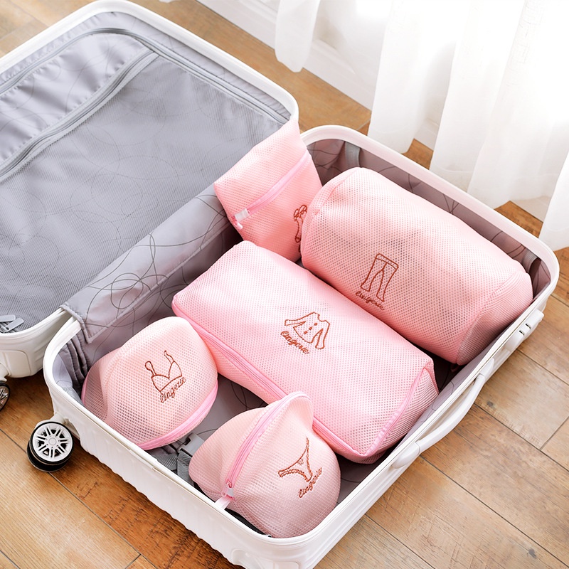 Bộ 4 Túi Lưới Giặt Đồ Lót / Áo Ngực Tiện Lợi
