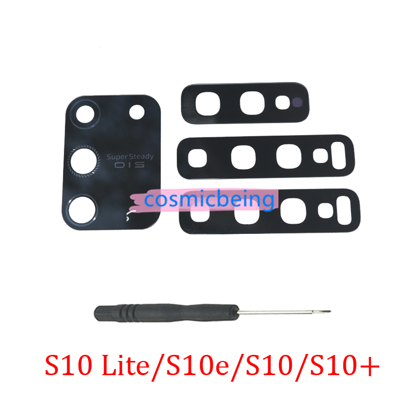 Miếng dán ống kính camera sau cho Samsung S10 S10 + S20 Plus S20 + 100% Phone S10E S10 Lite S20