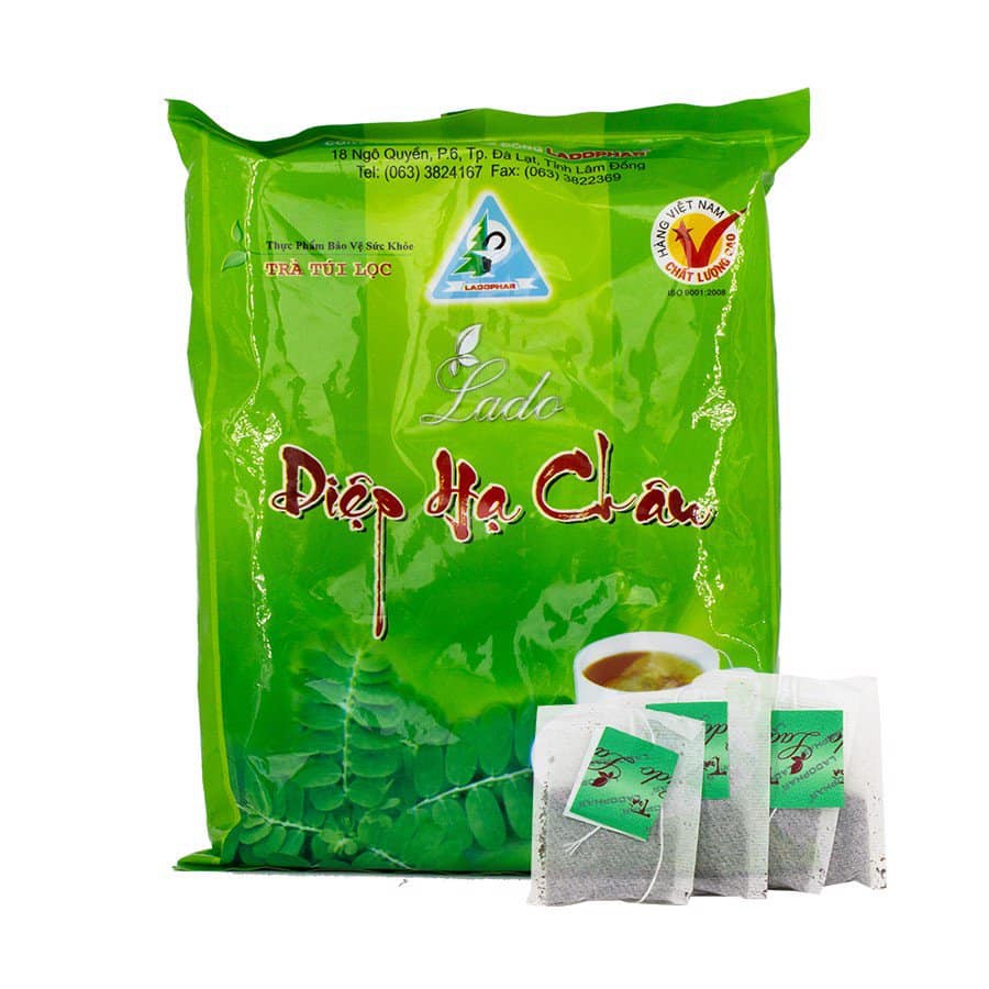 Trà Diệp Hạ Châu - Bọc 100 Túi Lọc