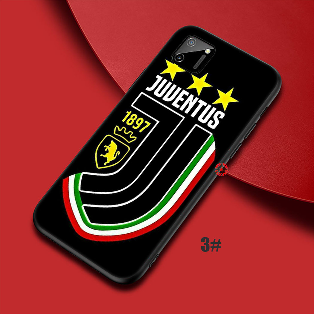 Ốp Lưng Logo Đội Bóng Juventus Cho Realme 2 3 5 5s 5i 6i 6 Pro Q X3 Phone 89qk