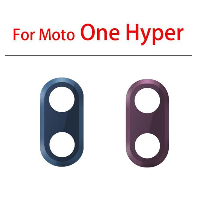 Set 2 Thấu Kính Camera Sau Cho Moto One Vision Fusion Hyper Zoom E7 X4 Z4 G8 E6 Play G9 Plus G8 Power Lite