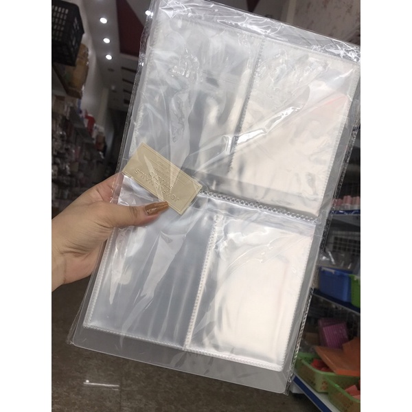 Sổ đựng sticker 80 tấm- album đựng mẫu stick