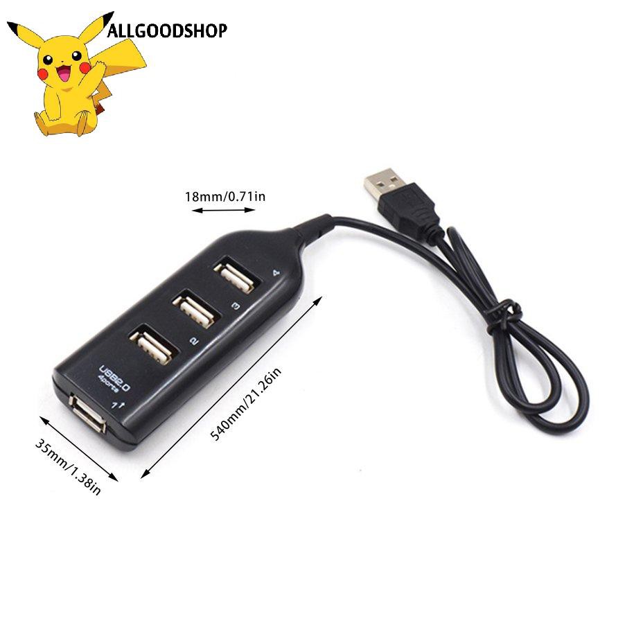 Bộ điều hợp HUB 4 cổng USB tốc độ cao cho máy tính