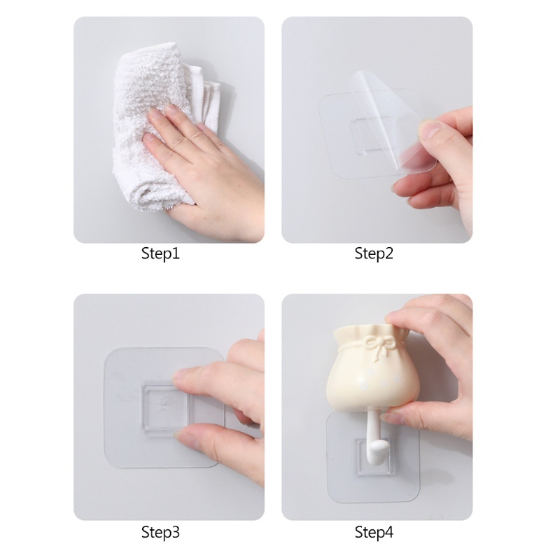 Móc Treo Đồ Dán Tường Sáng Tạo