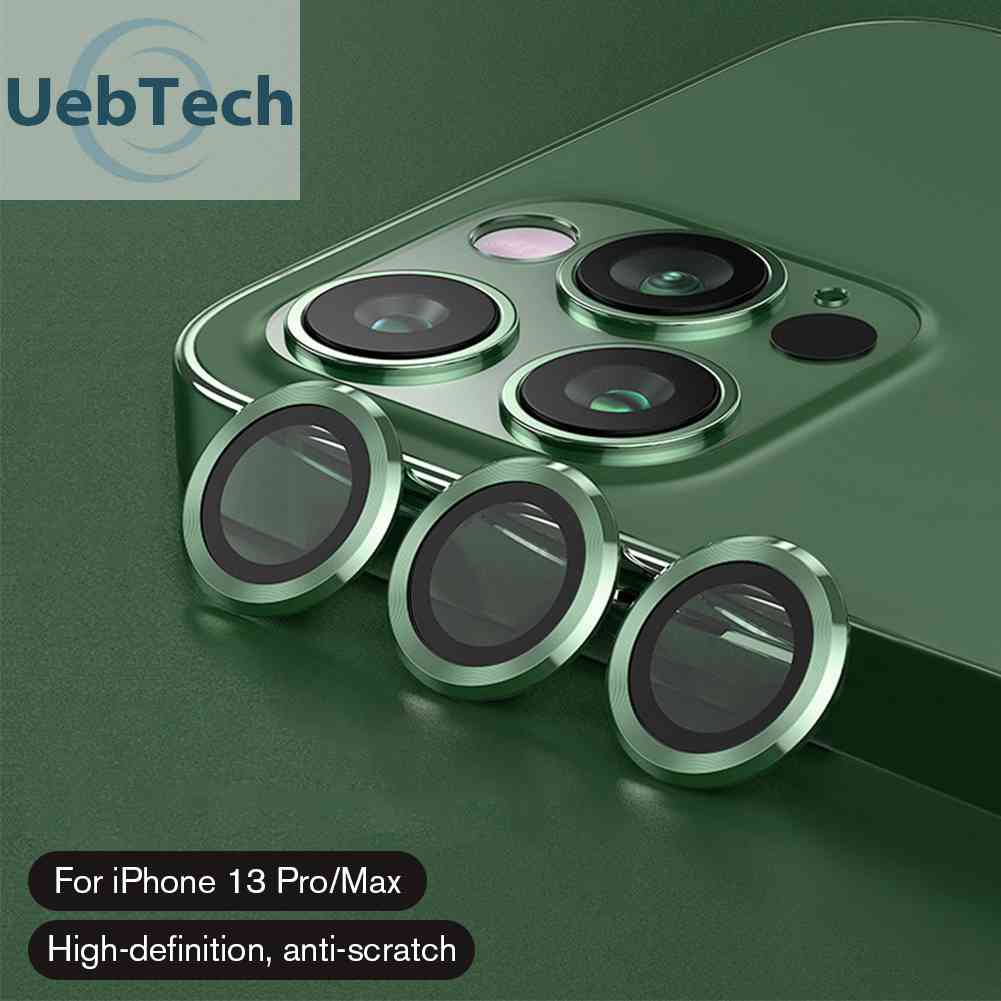 Set 3 Miếng Dán Bảo Vệ Ống Kính Máy Ảnh Cho iPhone 13 Pro / Max