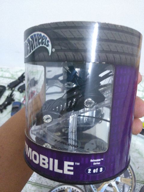 Xe Hotwheels Oil Can Batmobile , limited 1 of 15000