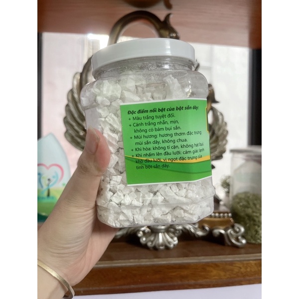 Bột sắn dây thanh nhiệt mát gan hộp 500gr bán ở các siêu thị