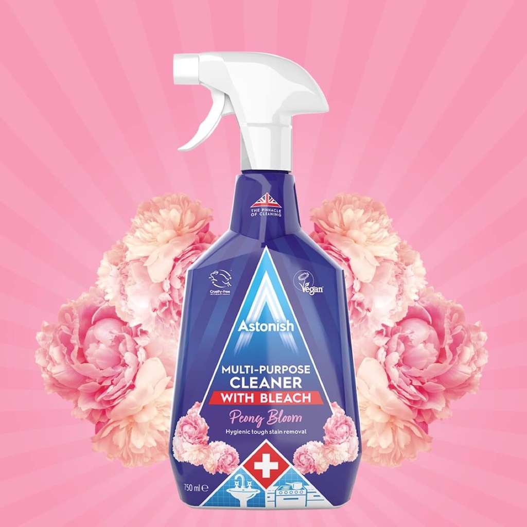 Bình xịt diệt khuẩn vệ sinh nhà tắm, vệ sinh bếp đa năng Astonish C1945 - 750ml