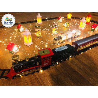 Phụ kiện trang trí đèn LED nhấp nháy cho Tàu hỏa siêu tốc sống động và độc đáo cho bé