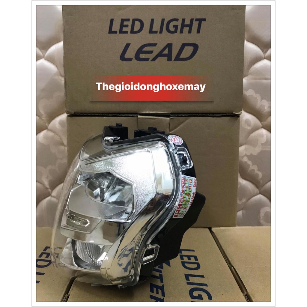 đèn pha led 2 tầng cao cấp LED LIGHT cho xe máy LEAD