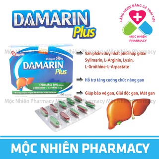 [QUÀ TẶNG KÈM] Mát Gan, Bảo Vệ Gan, Giải Độc Gan, DAMARIN PLUS Sản Phẩm Tăng Cường Chức Năng Gan, Giúp Bảo Vệ Gan