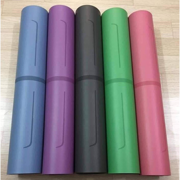 Thảm tập Yoga định tuyến cao cấp ZEN Yoga Mat PU