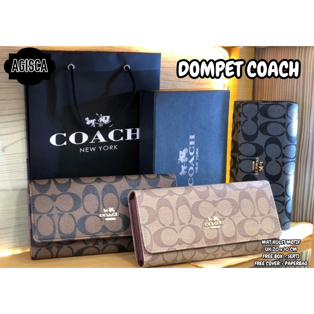 Ví Cầm Tay Coach By Agisca