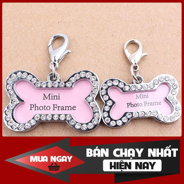 [❌GIÁ SỈ❌] Dây đeo cô thú nuôi ghi địa chỉ &amp; số điện thoại chống lạc bằng thép không rỉ 0 ❤️