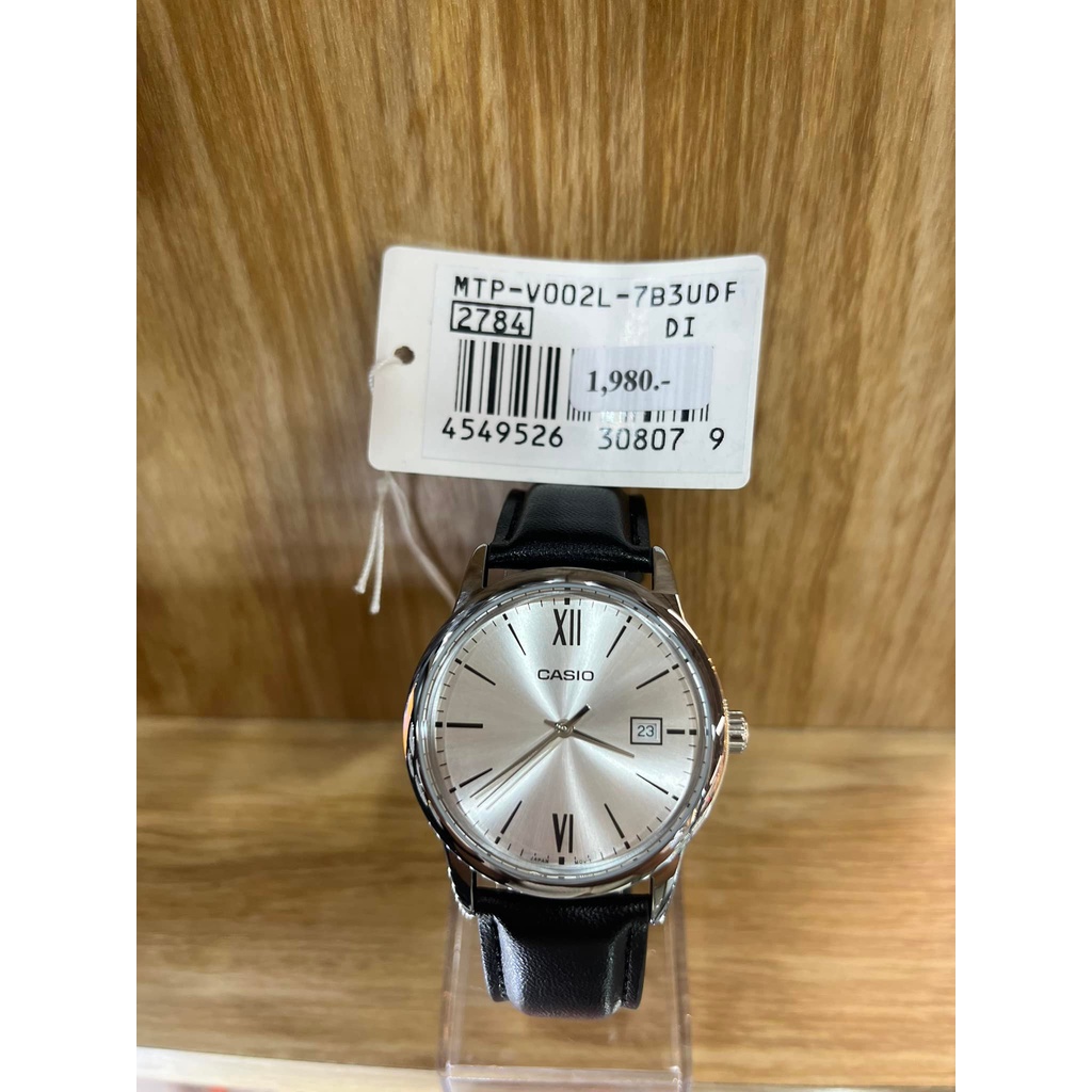 Đồng hồ nam dây da Casio Anh Khuê MTP-V002L-7B3UDF