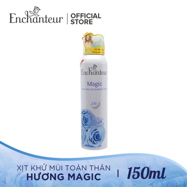 🌹Xịt khử mùi Enchanteur Magic - 150ml
