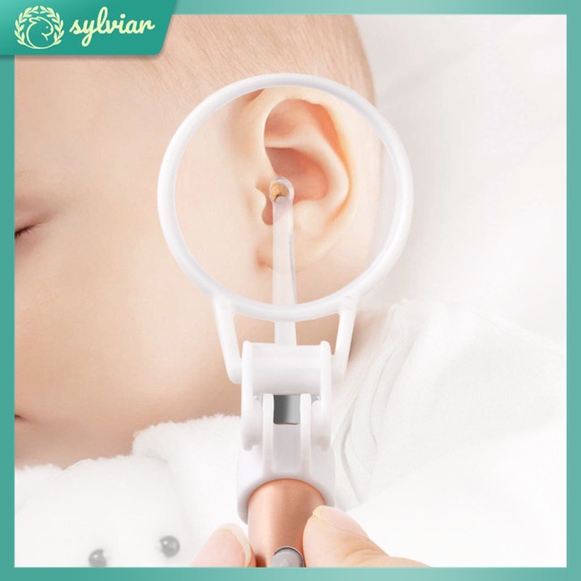 Dụng Cụ Lấy Ráy Tai Có Đèn Dạ Quang Chăm Sóc Vệ Sinh Tai Cho Bé