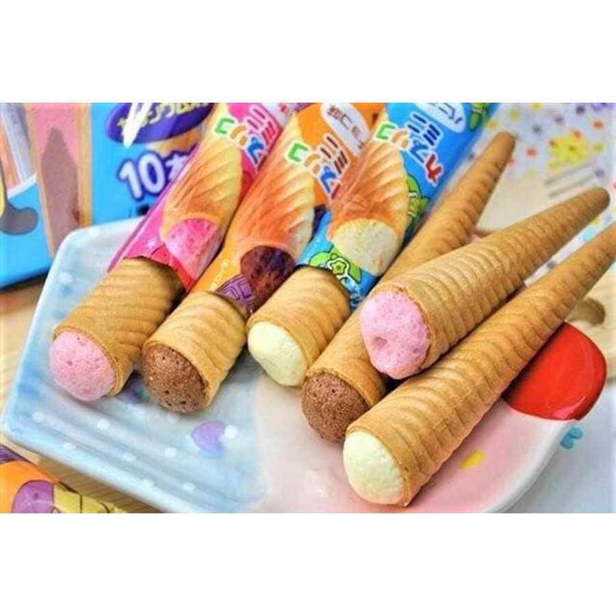 Bánh Ốc Quế Kem Glico Nội Địa Nhật Cho Bé ( DATE 2023)