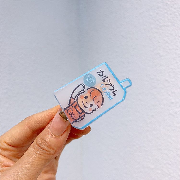 KẸP MÁI KẸP TÓC HÌNH NƯỚC NGỌT SỮA CHUA  NGẪU NHIÊN DỄ THƯƠNG PHỤ KIỆN TÓC HÀN QUỐC 222KMNUO