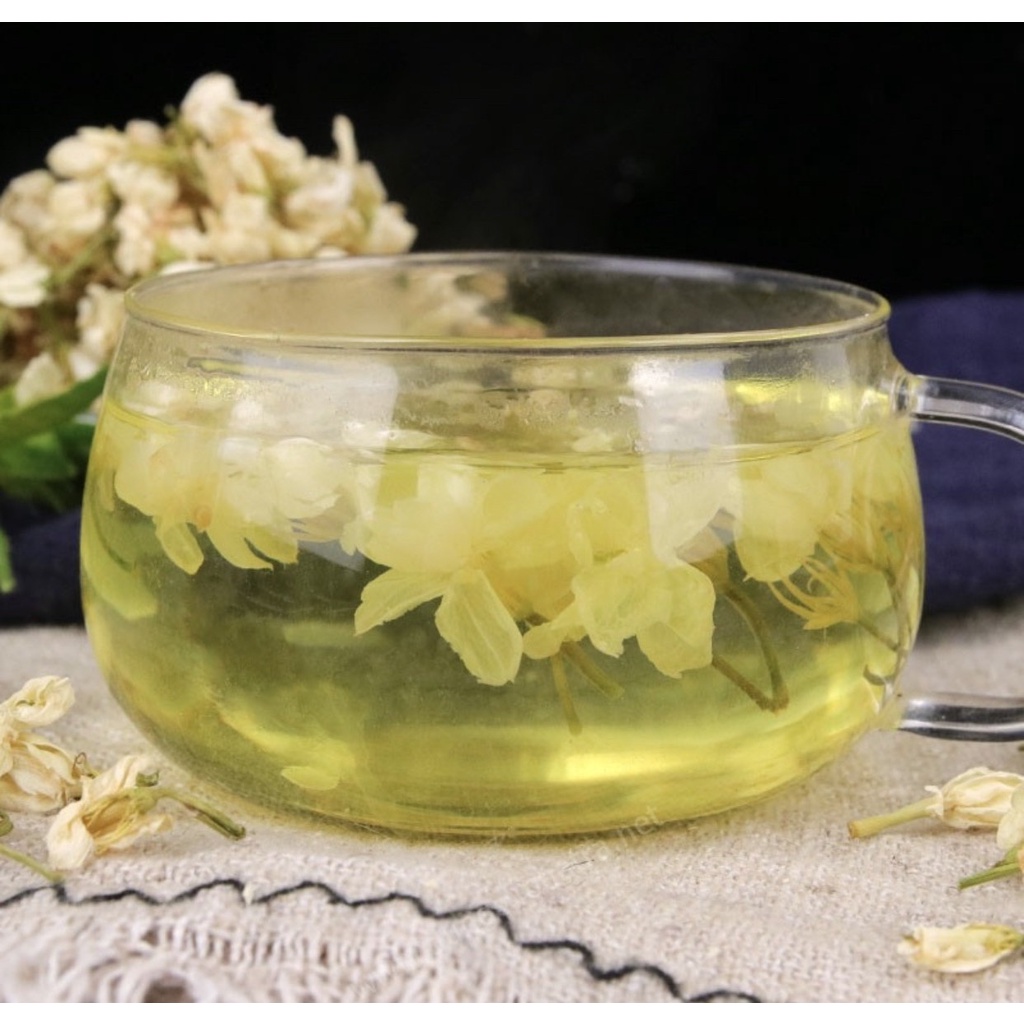 Hoa Ngài Khô Cao Cấp Dùng Ướp Trà - Hoa Lài Khô 100g Hoàn Toàn Từ Thiên Nhiên