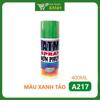 Sơn xịt ATM màu Xanh táo A217, 400ml