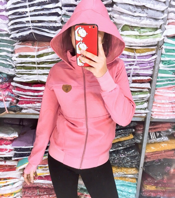 Aó khoác chống nắng nón to hình thật chụp thật