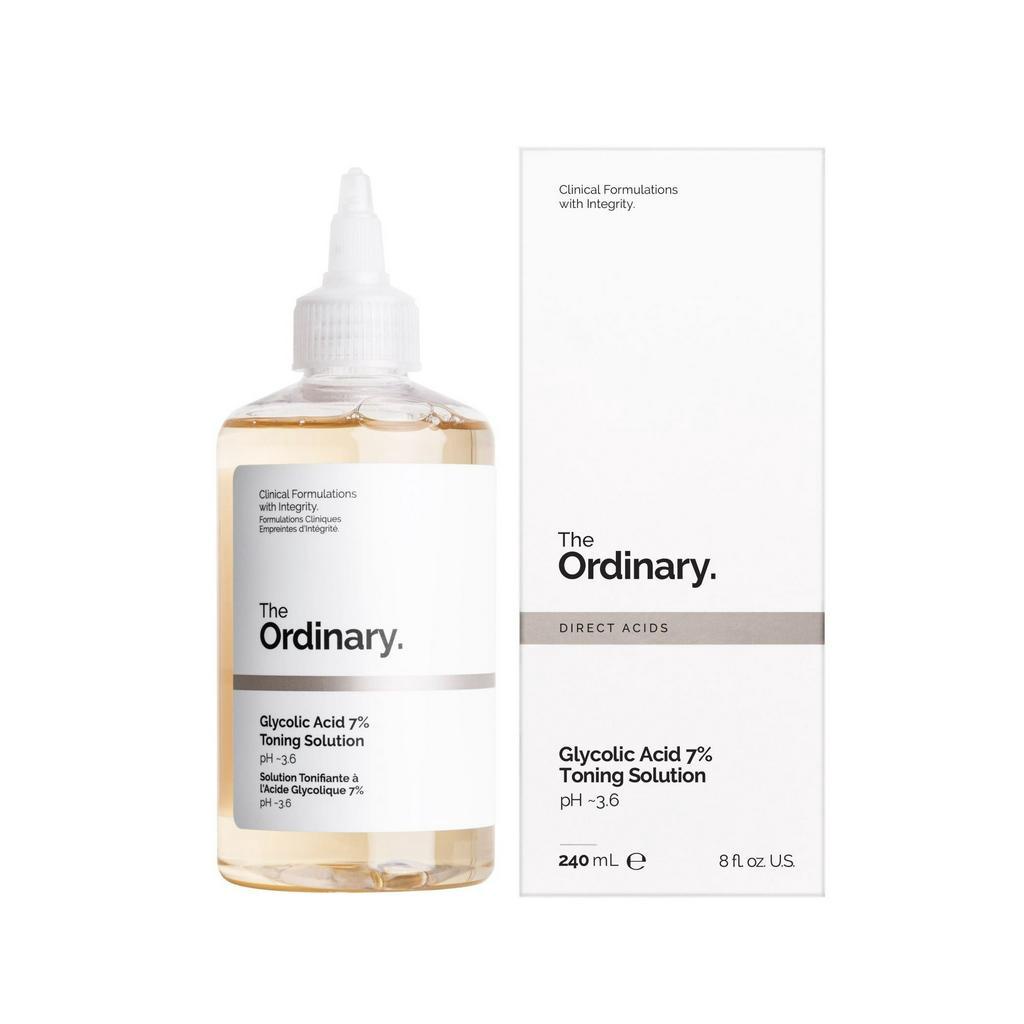 Toner tẩy da chết làm sạch The Ordinary Glycolic Acid 7% Toning Solution 240ml