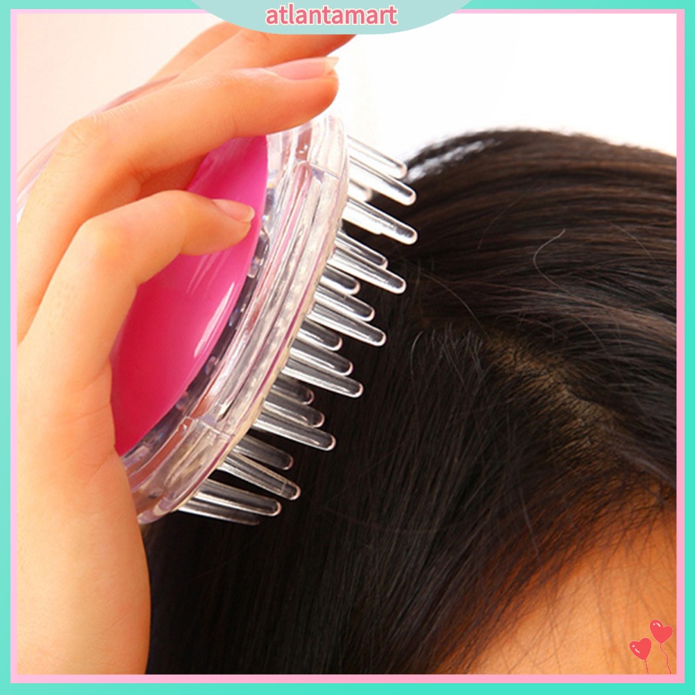 [Hàng mới về] Lược chải tóc massage da đầu khi tắm bằng nhựa tiện dụng