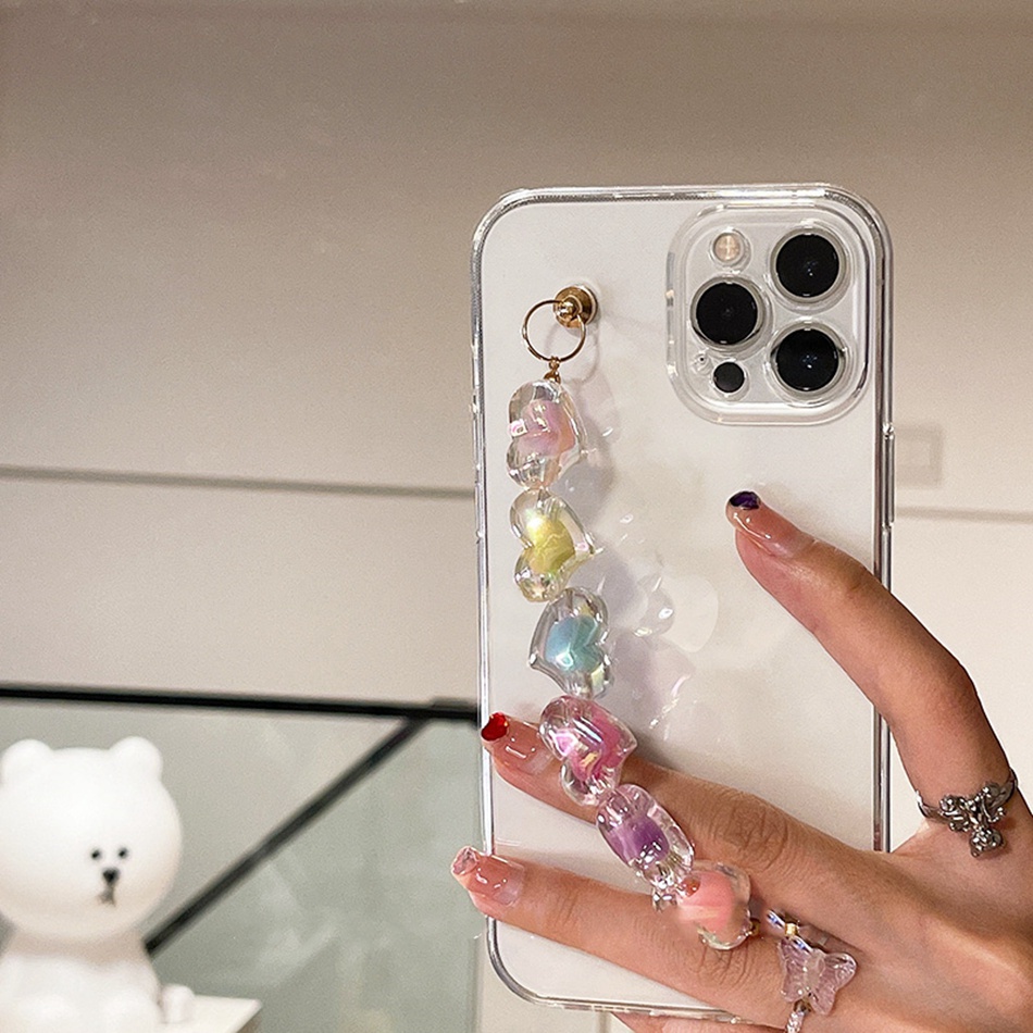 Ốp Điện Thoại Dẻo Hình Trái Tim 3D Cho iPhone 14 13 12 11 Pro Max Plus 6 6S 7 8 Plus 12 MINI SE 2020 2022 XR X XS Max